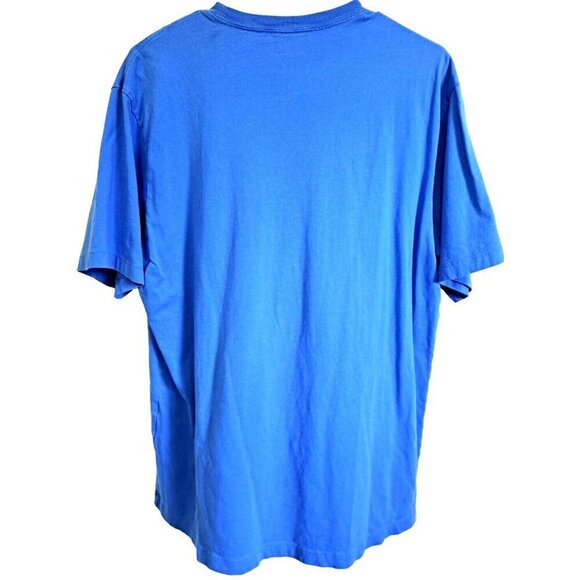 Vineyard Vines Men's M Blue Short Sleeve Plain Back/Front Fish Graphic Cotton - Picture 3 of 5